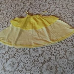 I'm selling a yellow baby shirt